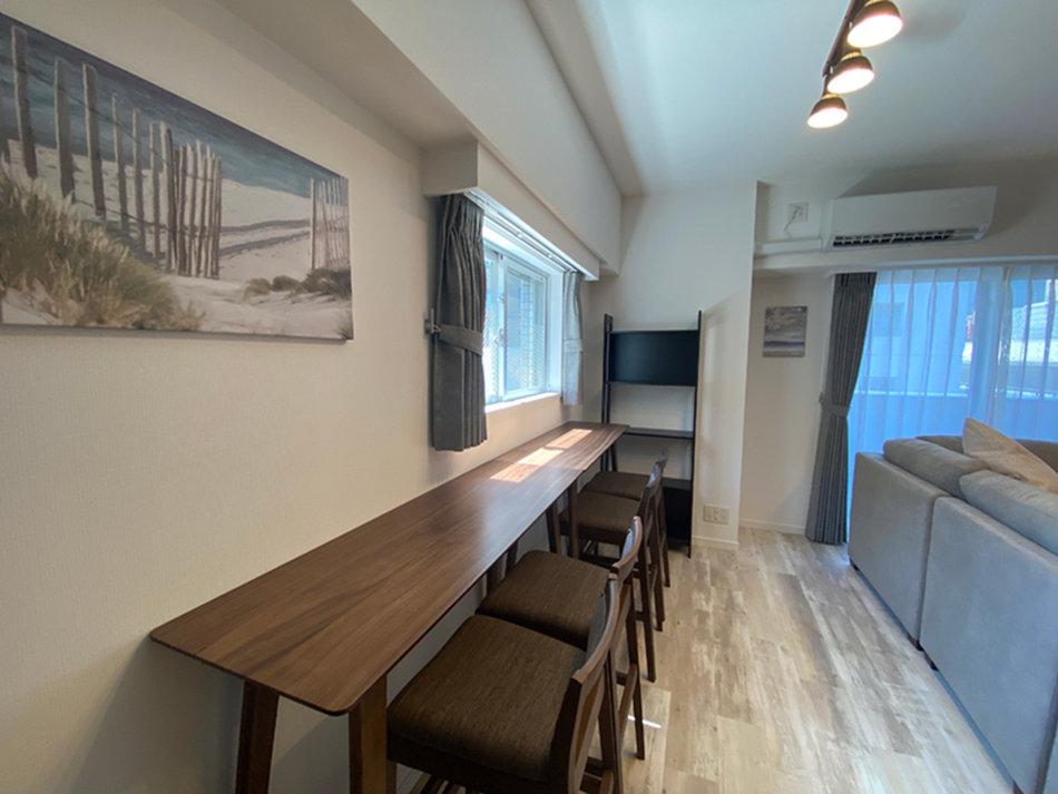 Suidobashi SF9 Tokyo Furnished apartment Dining room